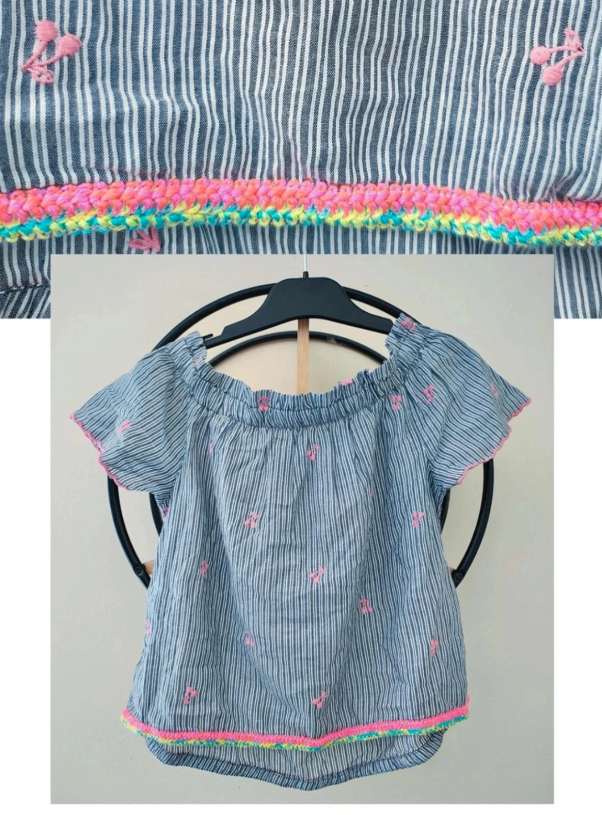 8 ans blouse été orchestra
